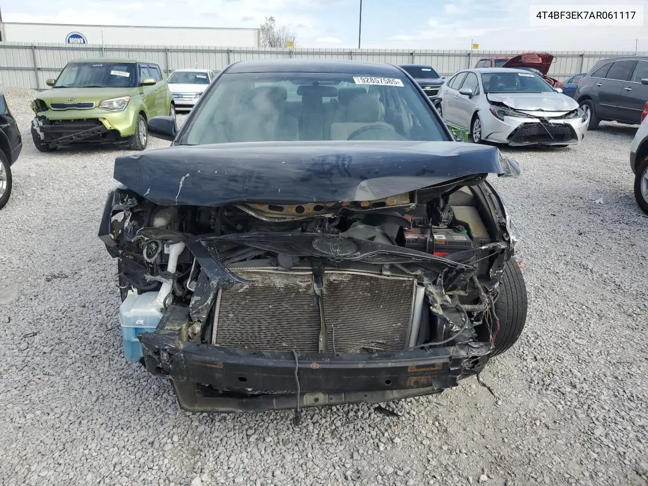 4T4BF3EK7AR061117 2010 Toyota Camry Base