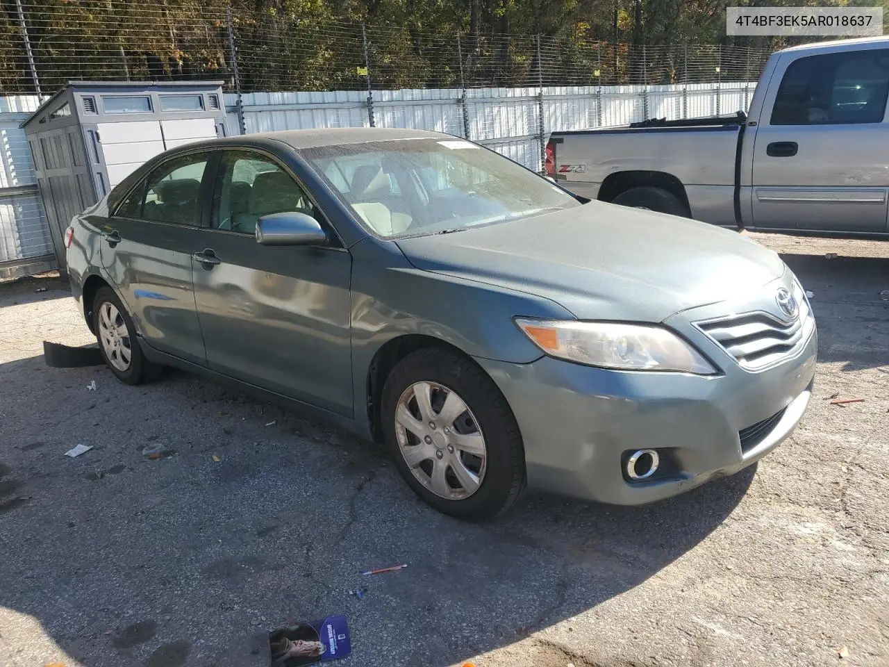 4T4BF3EK5AR018637 2010 Toyota Camry Base