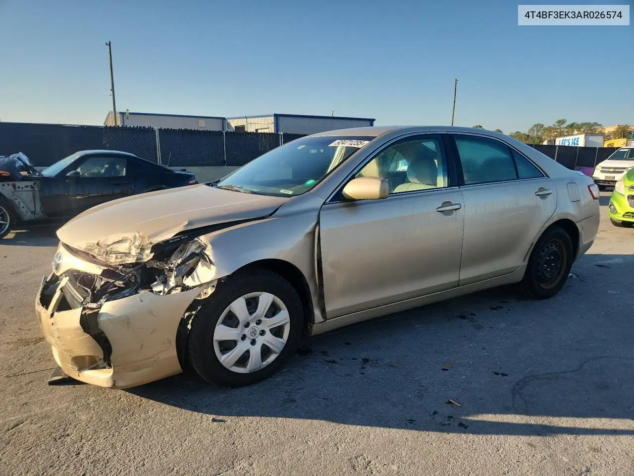 4T4BF3EK3AR026574 2010 Toyota Camry Base