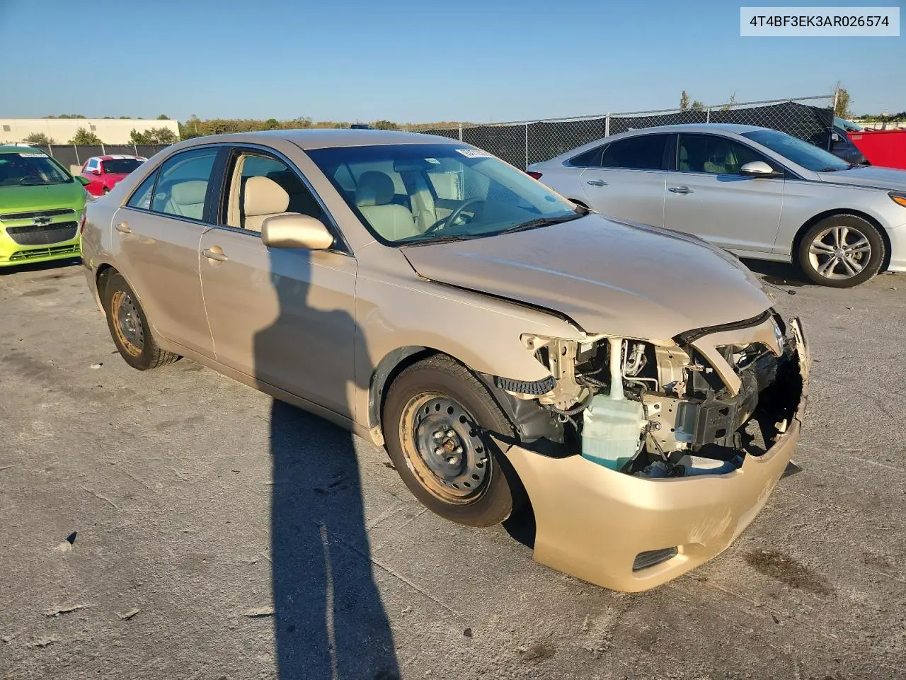 4T4BF3EK3AR026574 2010 Toyota Camry Base