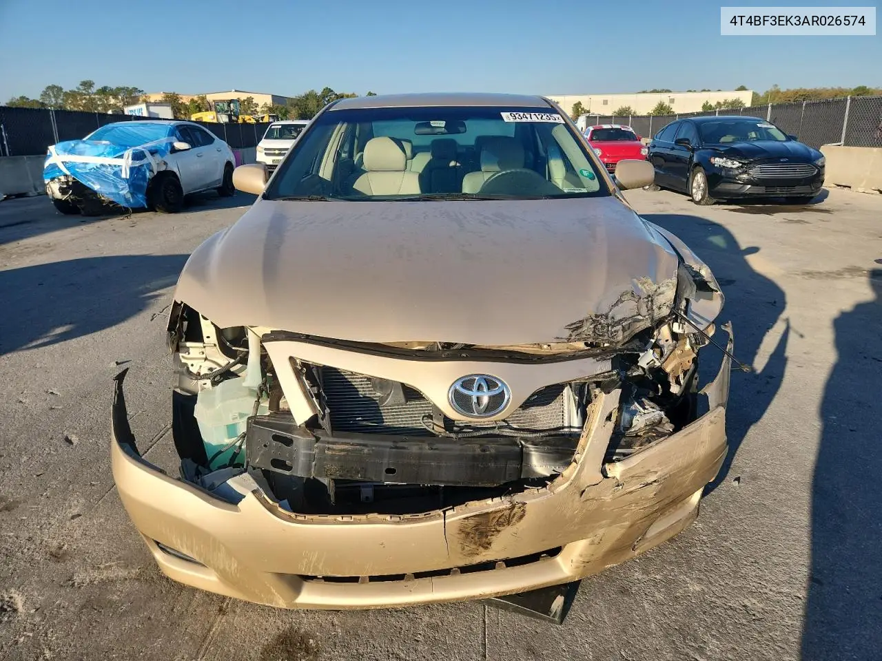 4T4BF3EK3AR026574 2010 Toyota Camry Base