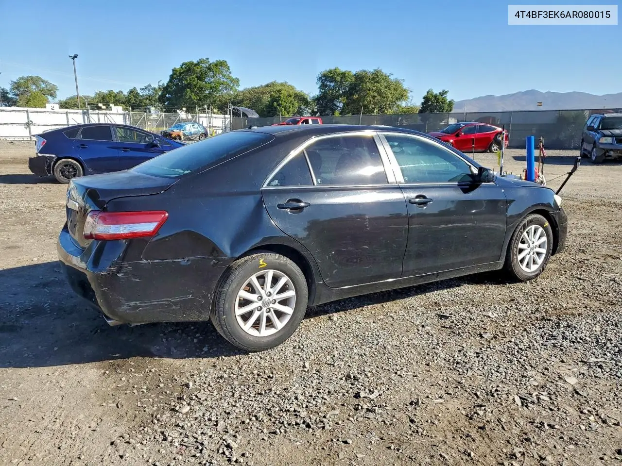 4T4BF3EK6AR080015 2010 Toyota Camry Base