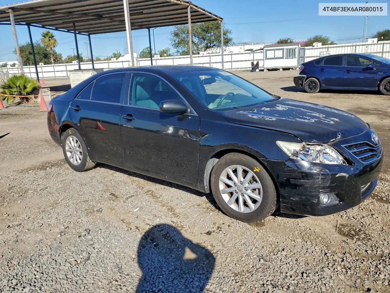 4T4BF3EK6AR080015 2010 Toyota Camry Base