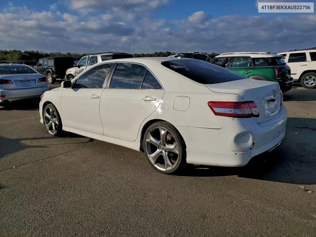 4T1BF3EKXAU522756 2010 Toyota Camry Base