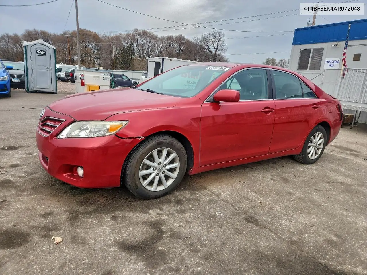 4T4BF3EK4AR072043 2010 Toyota Camry Base