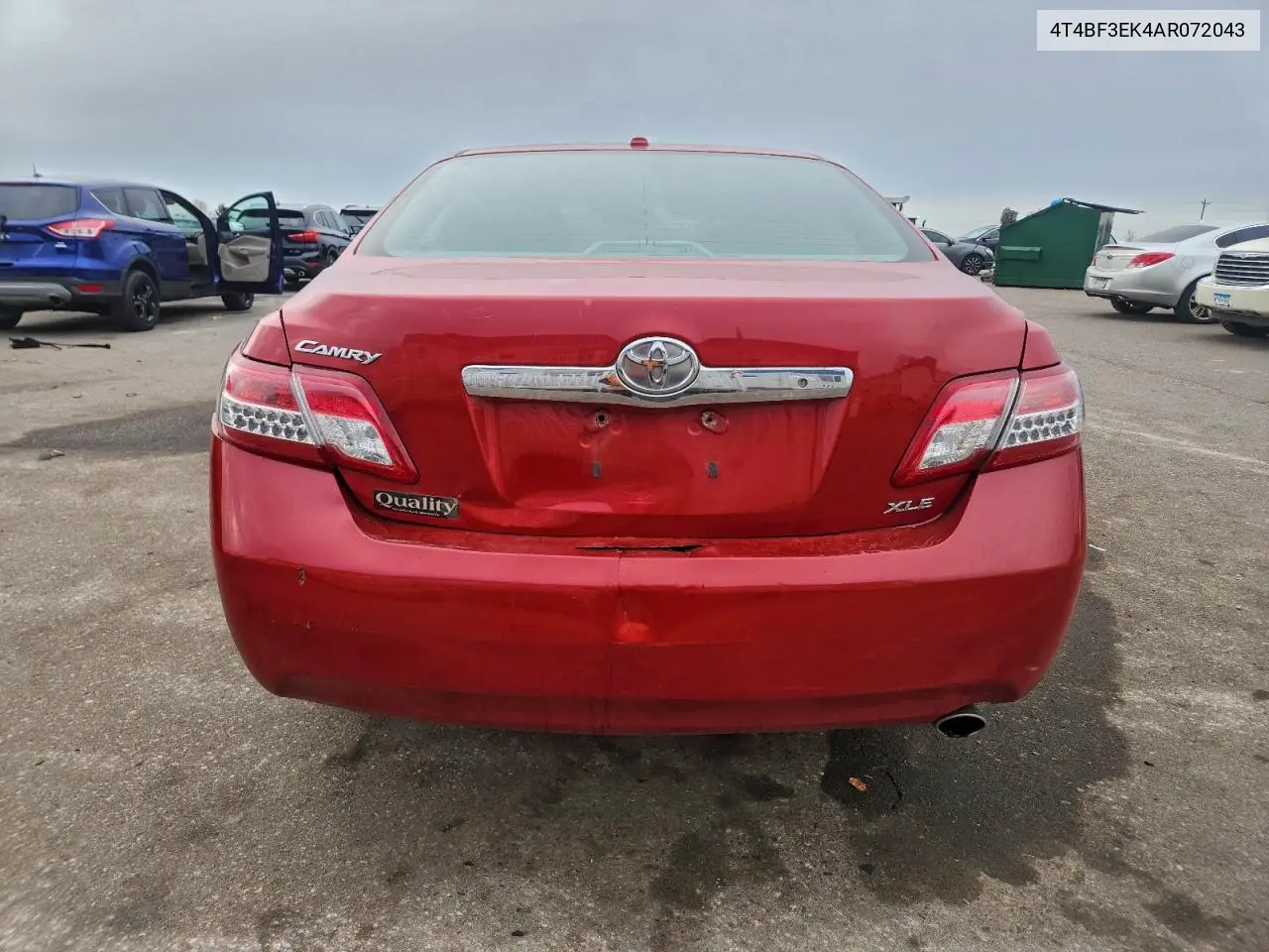 4T4BF3EK4AR072043 2010 Toyota Camry Base