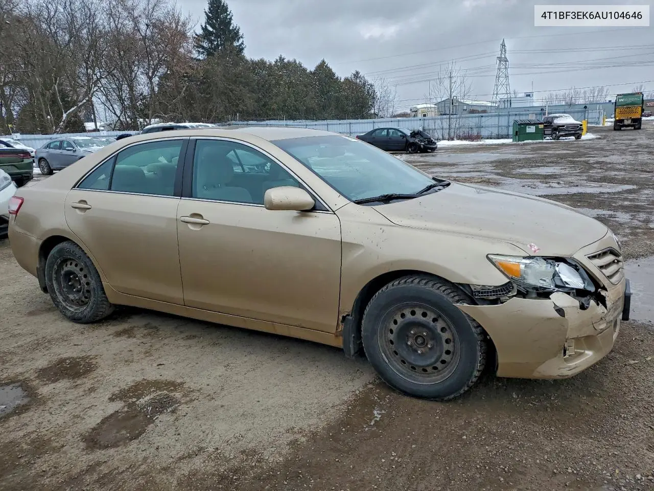 4T1BF3EK6AU104646 2010 Toyota Camry Base