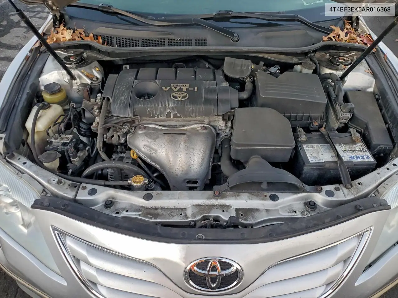 4T4BF3EK5AR016368 2010 Toyota Camry Base