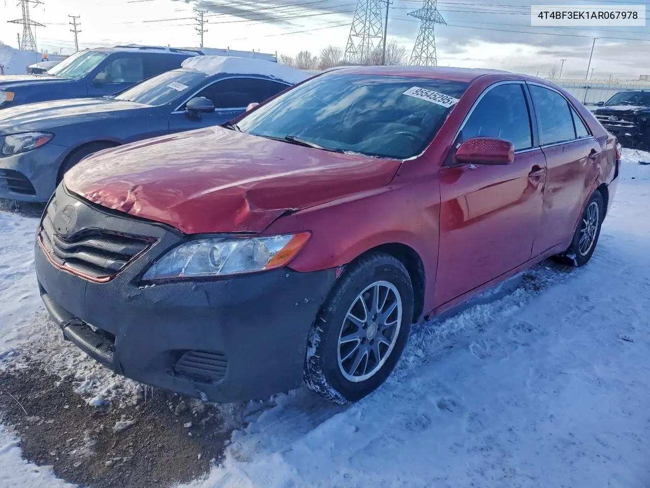 4T4BF3EK1AR067978 2010 Toyota Camry Base