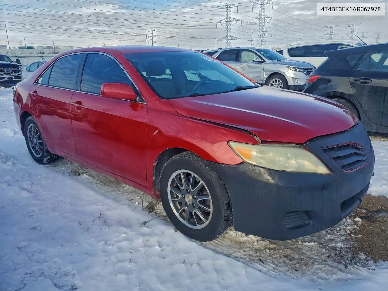 4T4BF3EK1AR067978 2010 Toyota Camry Base