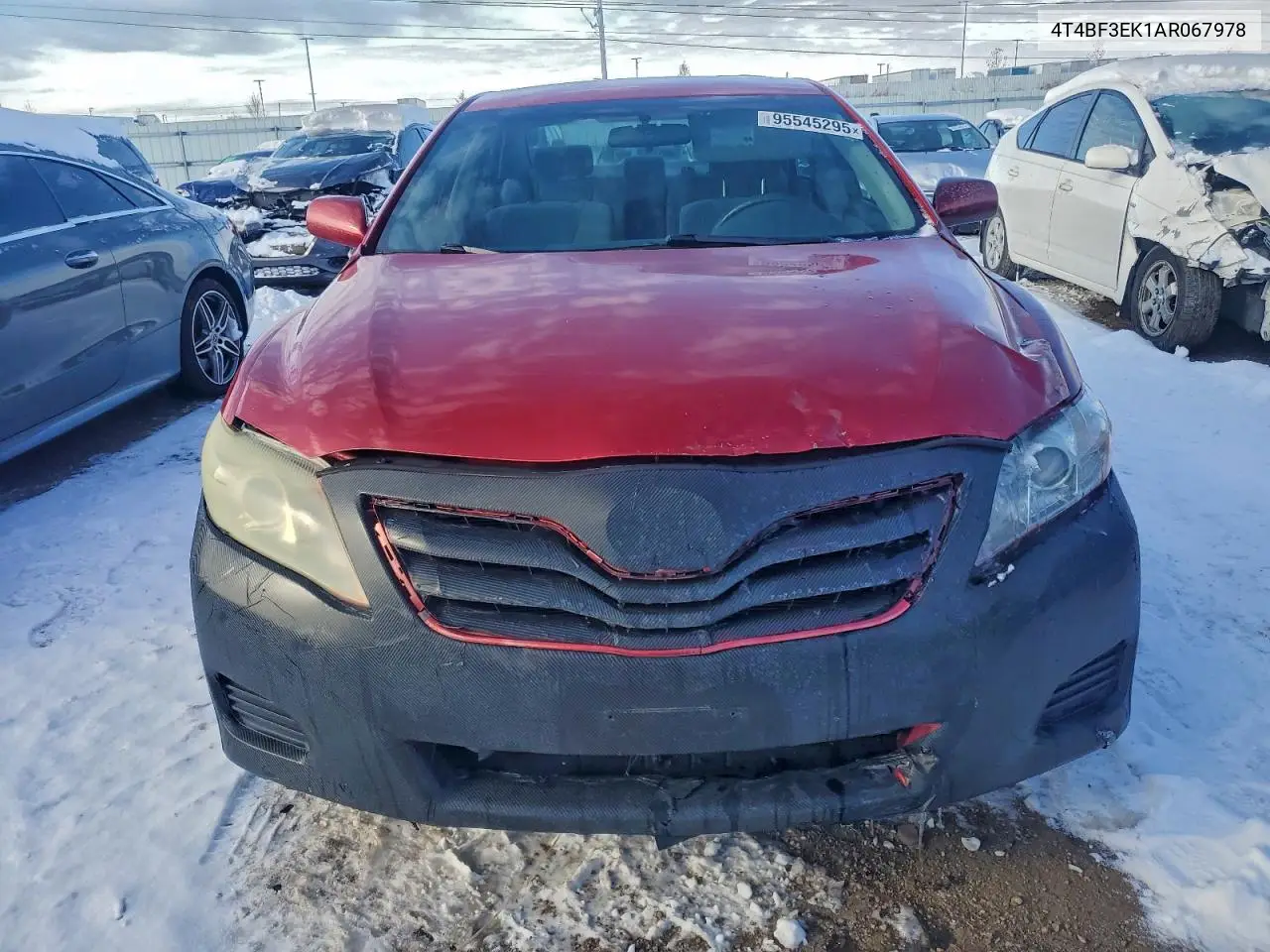 4T4BF3EK1AR067978 2010 Toyota Camry Base