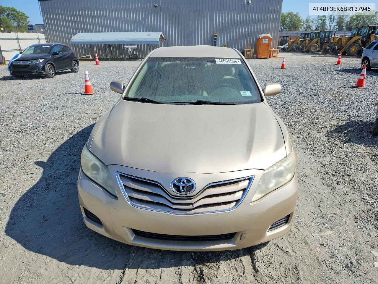4T4BF3EK6BR137945 2011 Toyota Camry Le