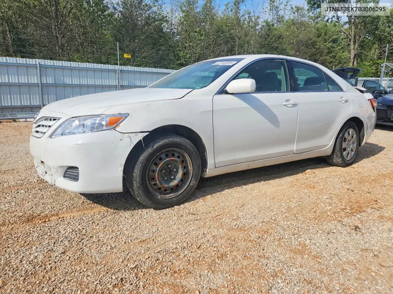 JTNBF3EK7B3006295 2011 Toyota Camry Base