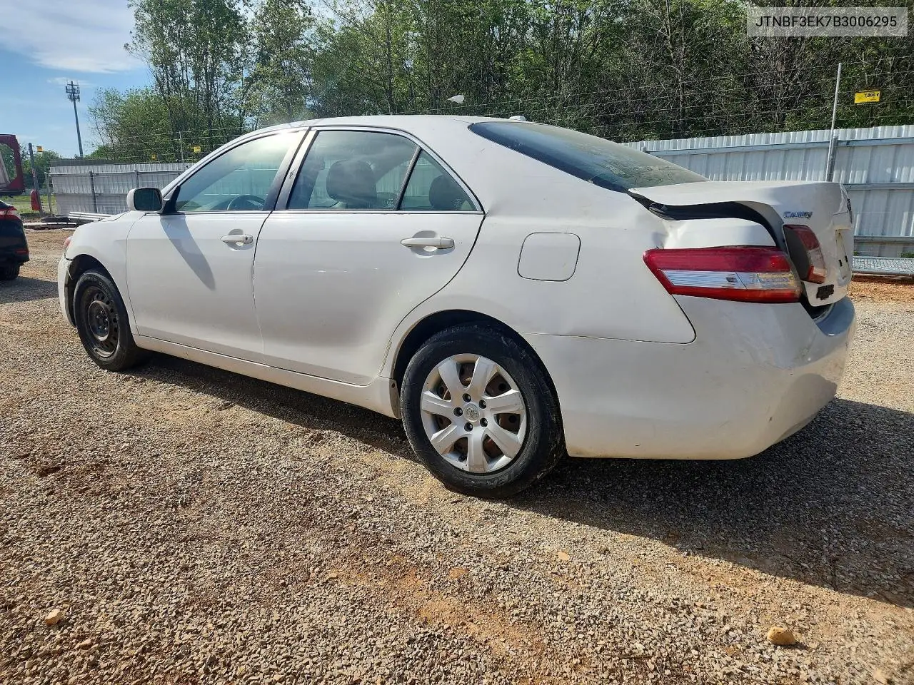 JTNBF3EK7B3006295 2011 Toyota Camry Base