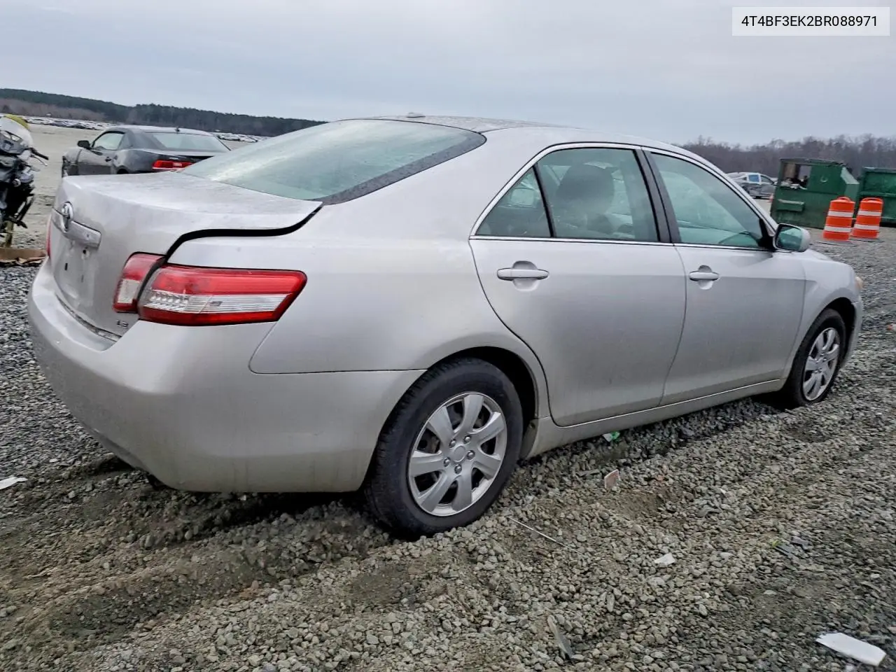 4T4BF3EK2BR088971 2011 Toyota Camry Base