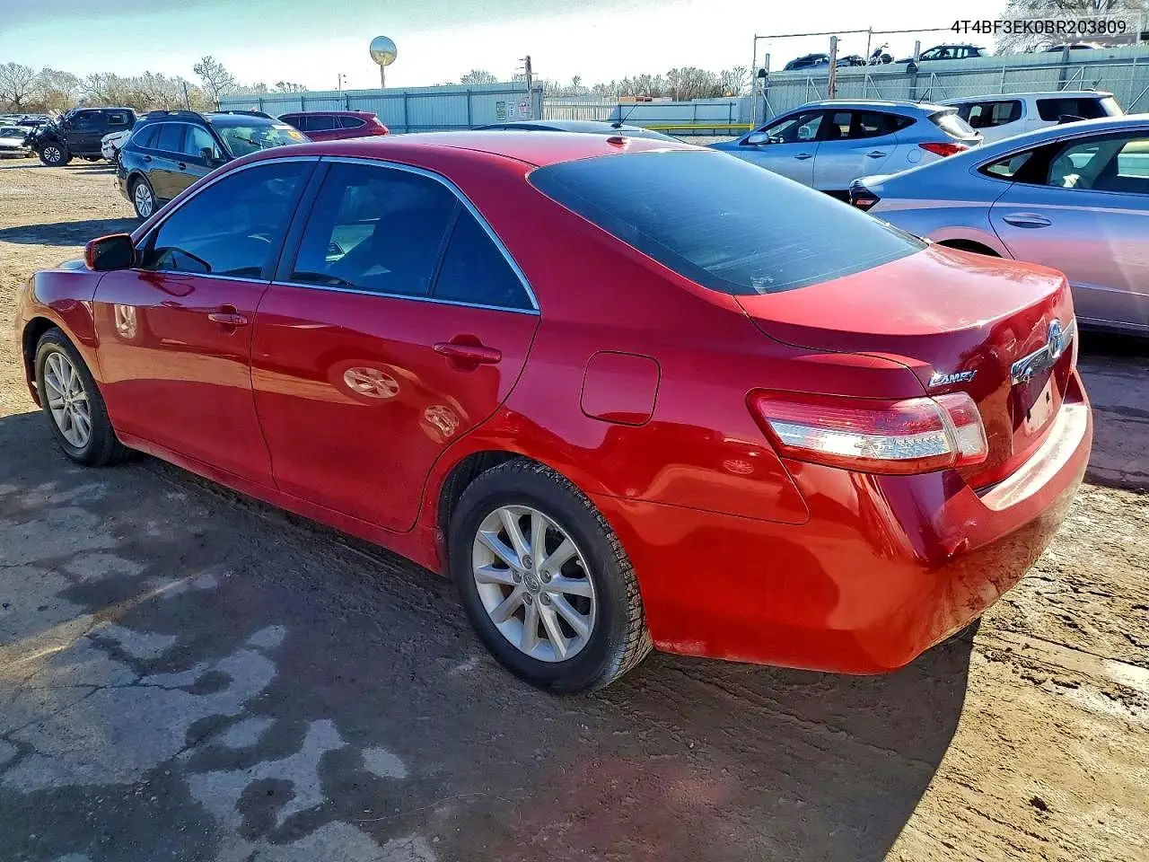 4T4BF3EK0BR203809 2011 Toyota Camry Xle