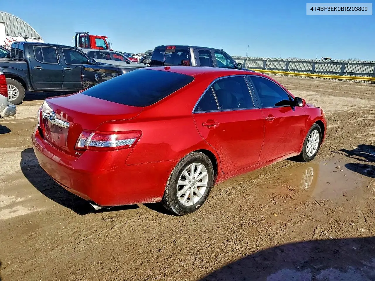 4T4BF3EK0BR203809 2011 Toyota Camry Xle