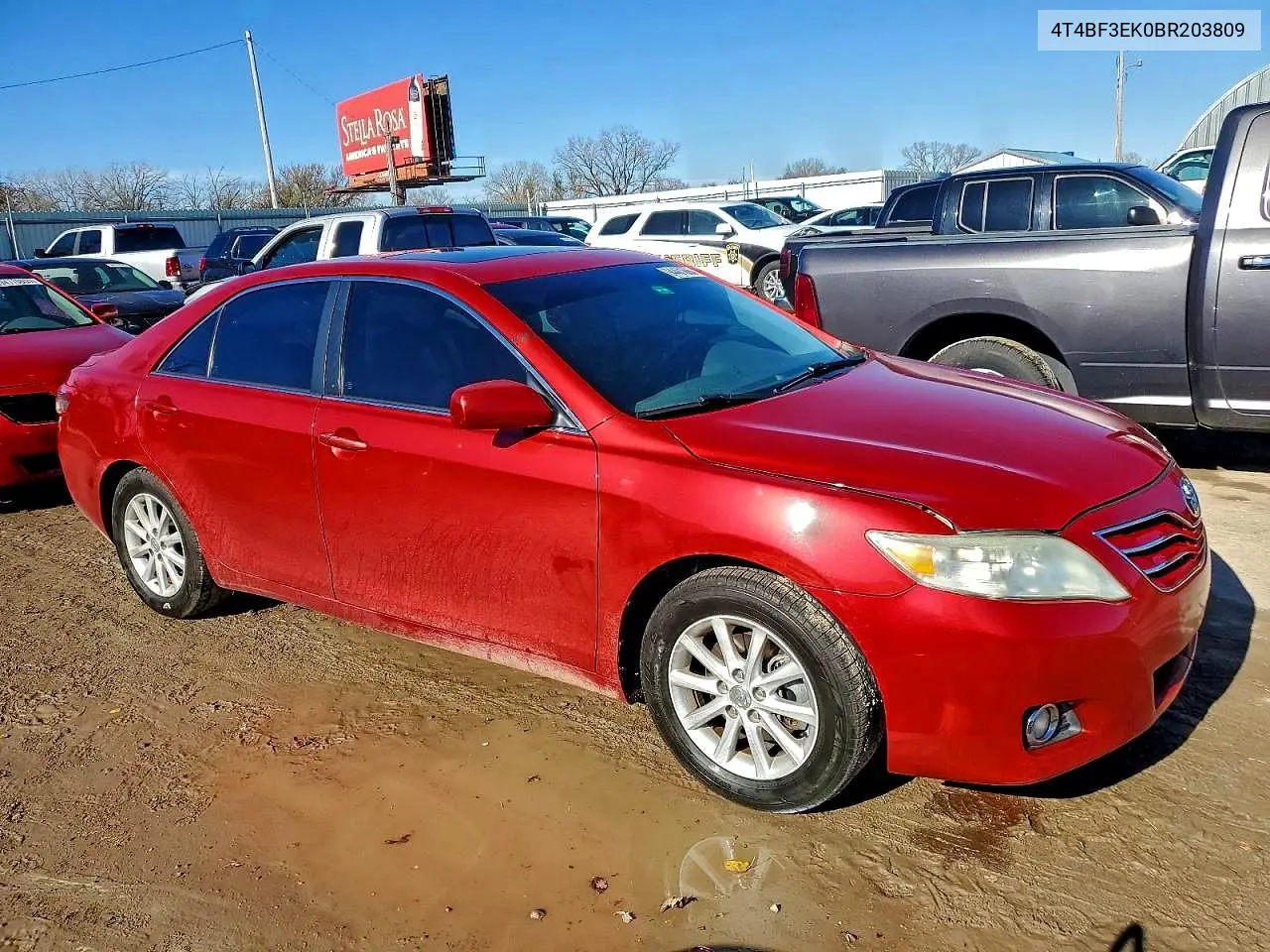 4T4BF3EK0BR203809 2011 Toyota Camry Xle
