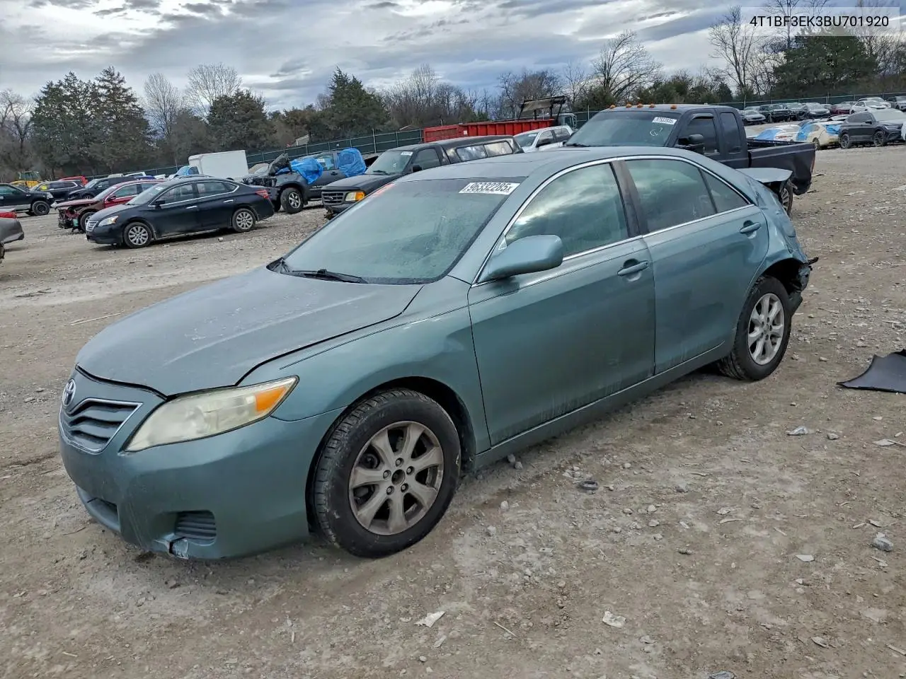 4T1BF3EK3BU701920 2011 Toyota Camry