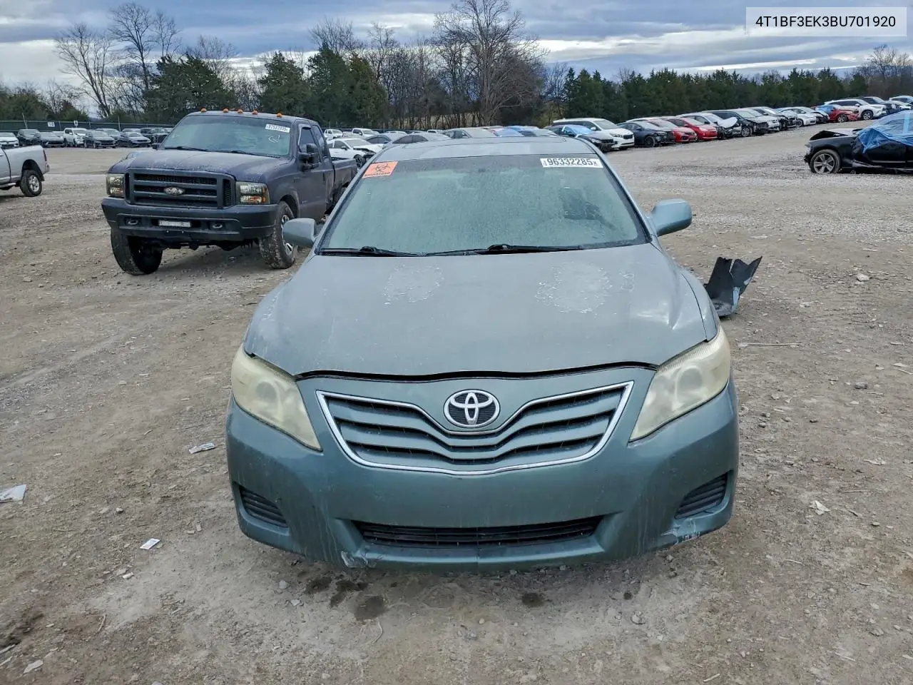4T1BF3EK3BU701920 2011 Toyota Camry