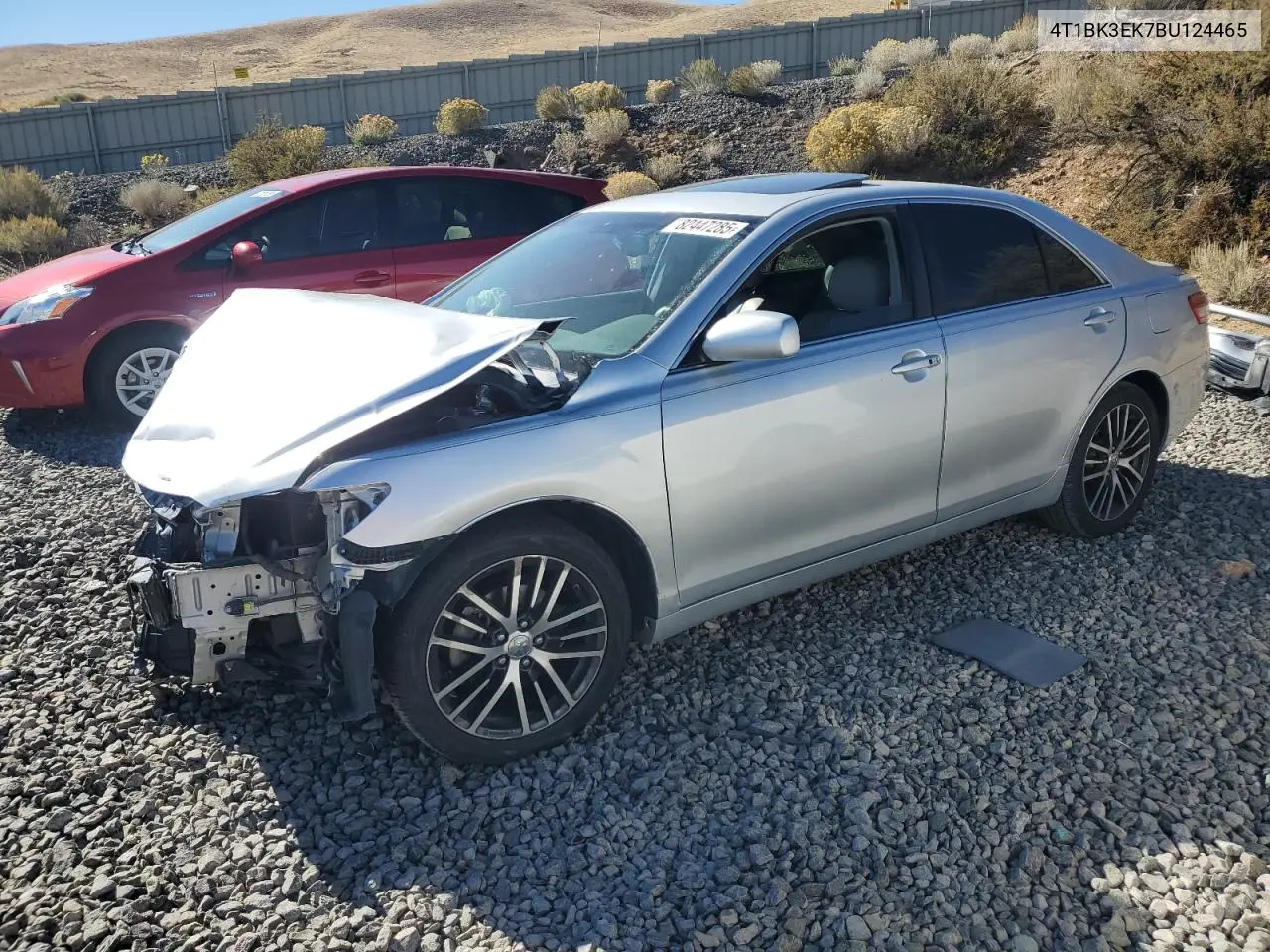 4T1BK3EK7BU124465 2011 Toyota Camry Se