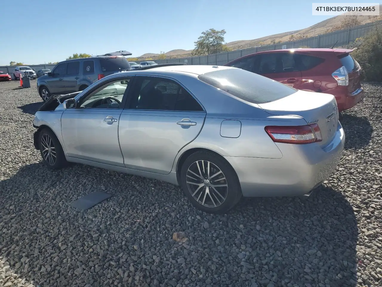 4T1BK3EK7BU124465 2011 Toyota Camry Se