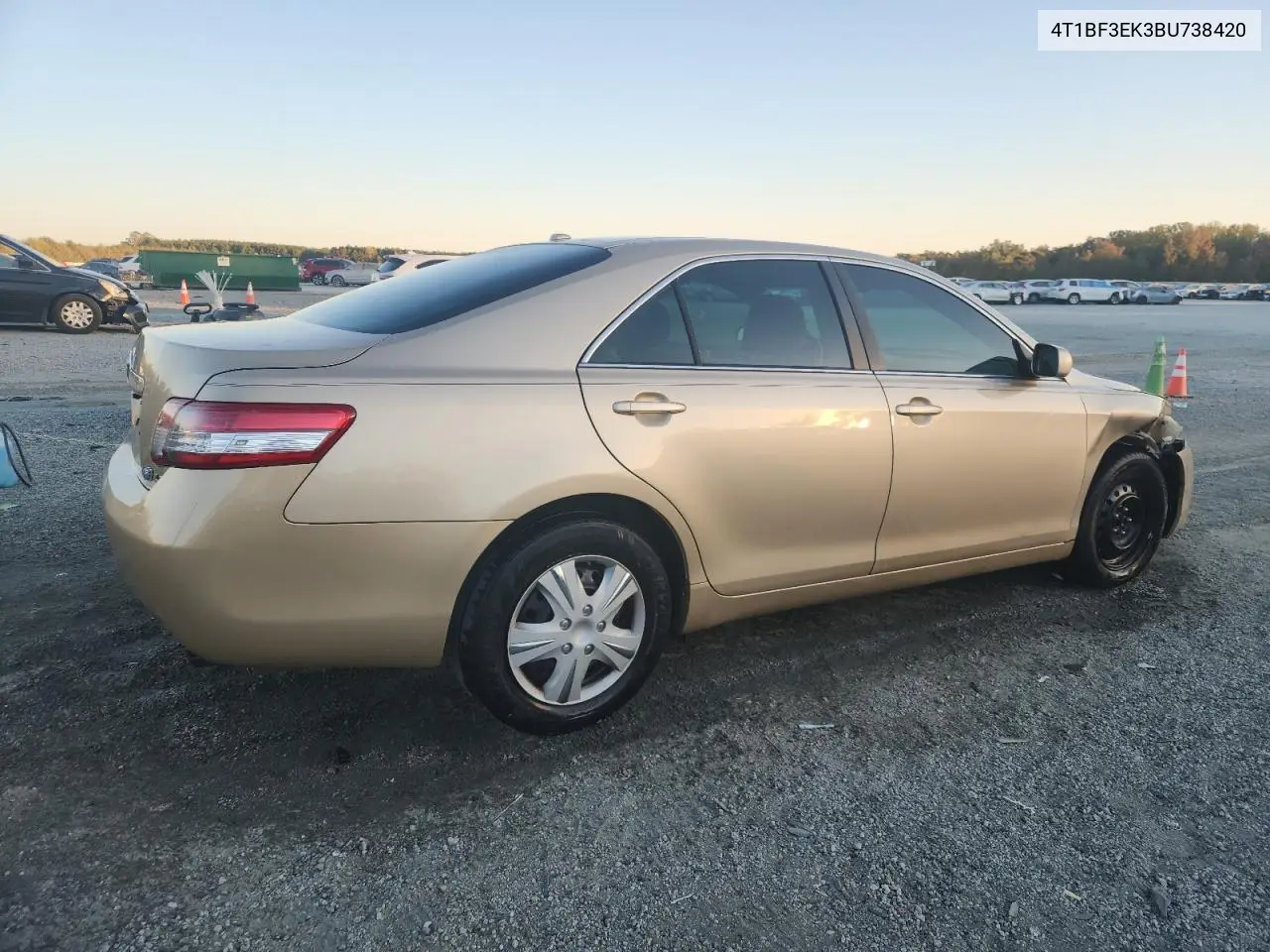 4T1BF3EK3BU738420 2011 Toyota Camry Base