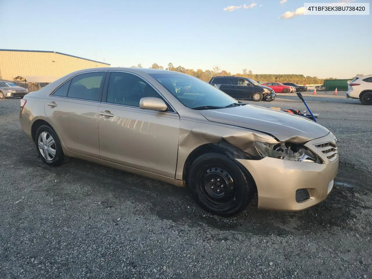 4T1BF3EK3BU738420 2011 Toyota Camry Base