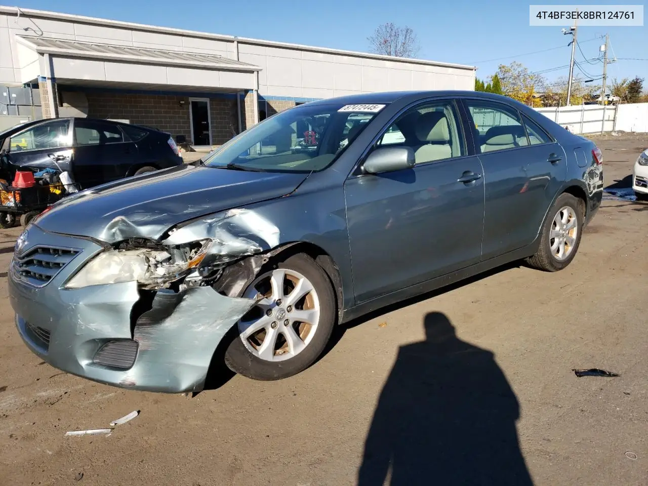 4T4BF3EK8BR124761 2011 Toyota Camry Base