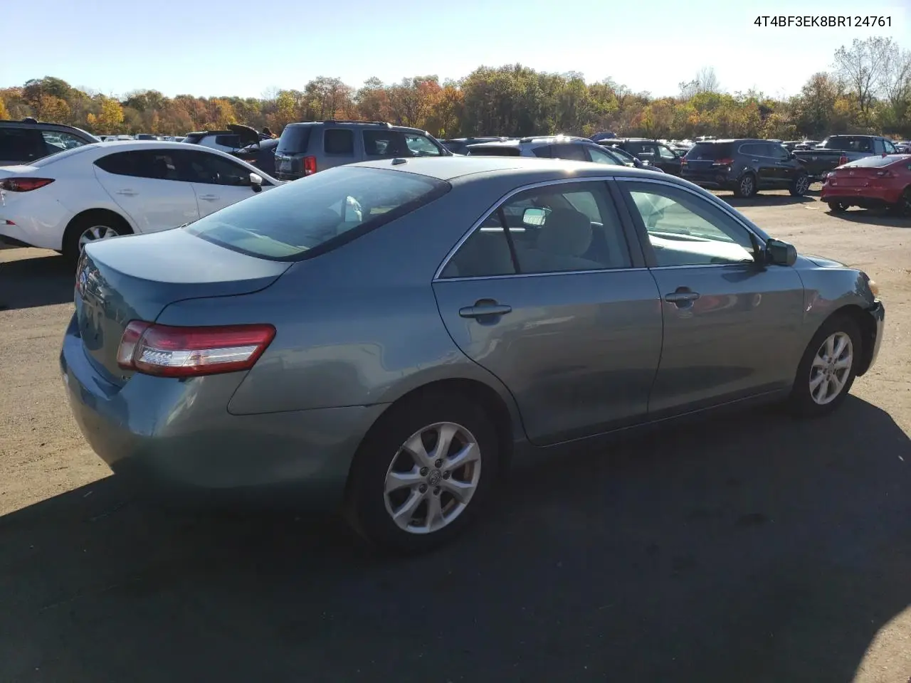 4T4BF3EK8BR124761 2011 Toyota Camry Base