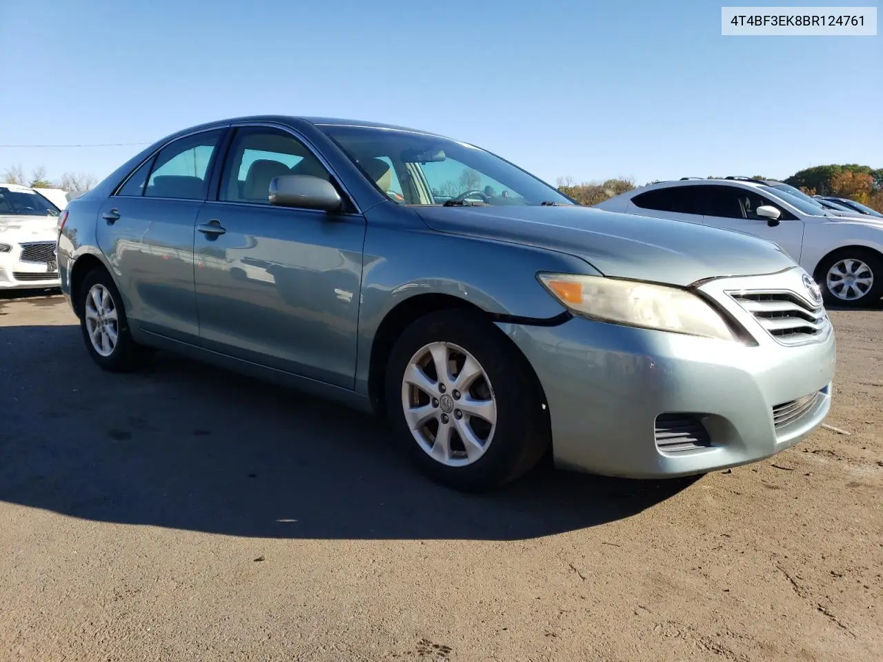 4T4BF3EK8BR124761 2011 Toyota Camry Base