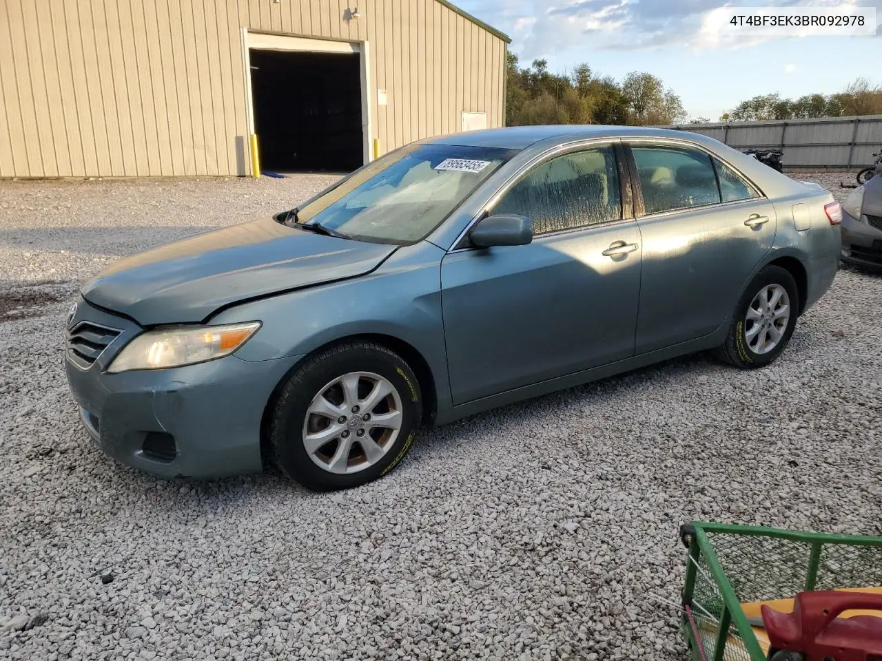 4T4BF3EK3BR092978 2011 Toyota Camry Base
