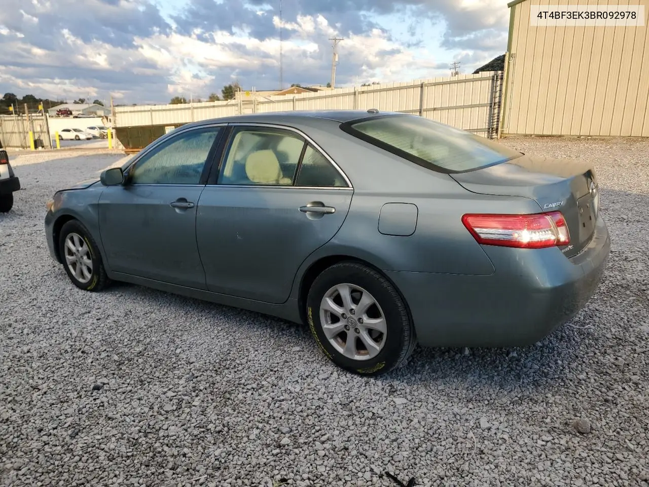 4T4BF3EK3BR092978 2011 Toyota Camry Base