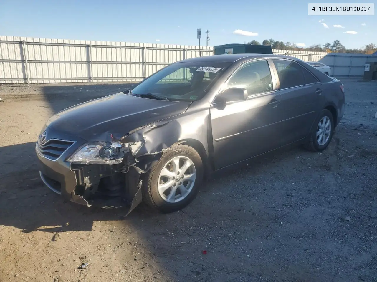 4T1BF3EK1BU190997 2011 Toyota Camry Base