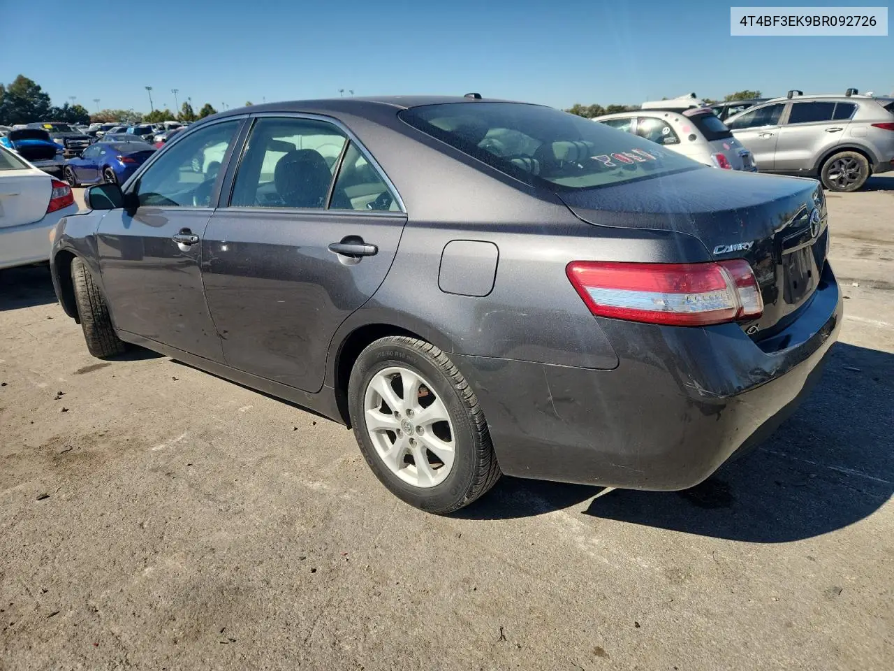 4T4BF3EK9BR092726 2011 Toyota Camry Base