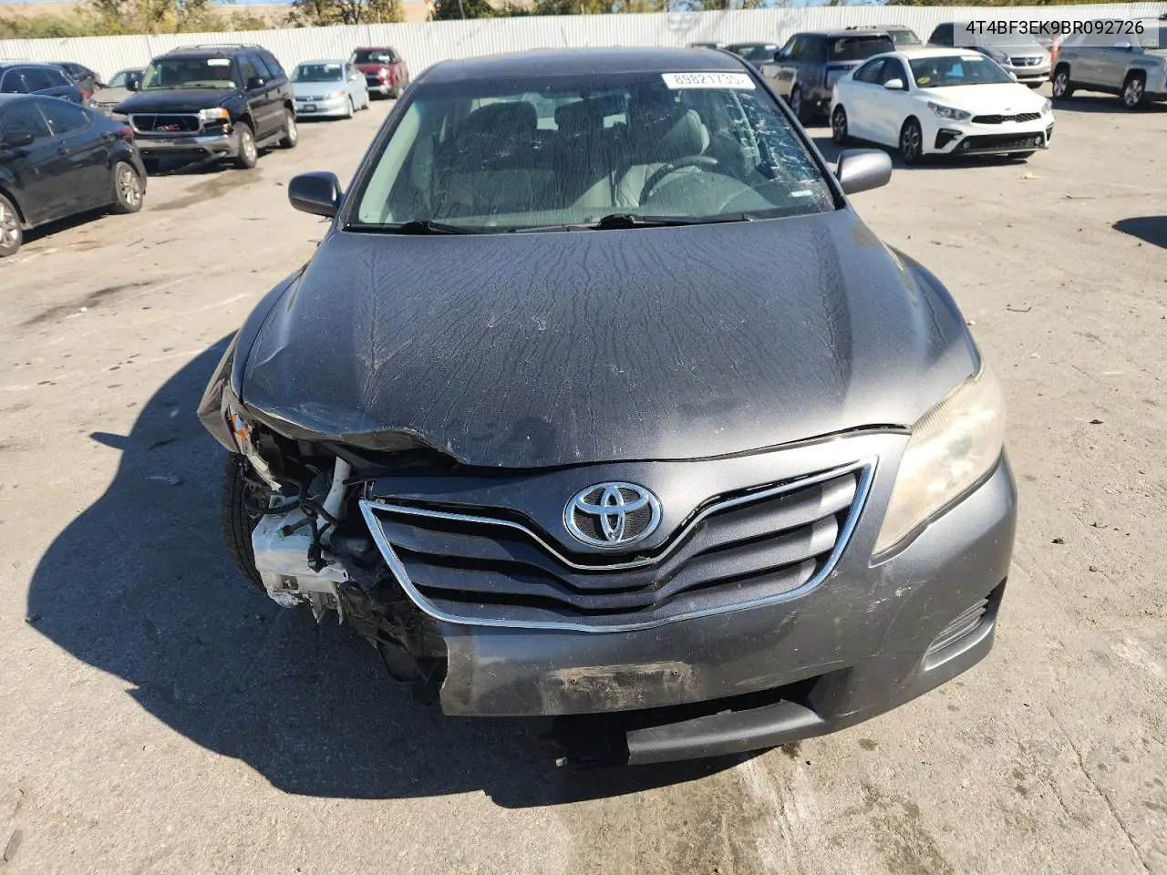 4T4BF3EK9BR092726 2011 Toyota Camry Base