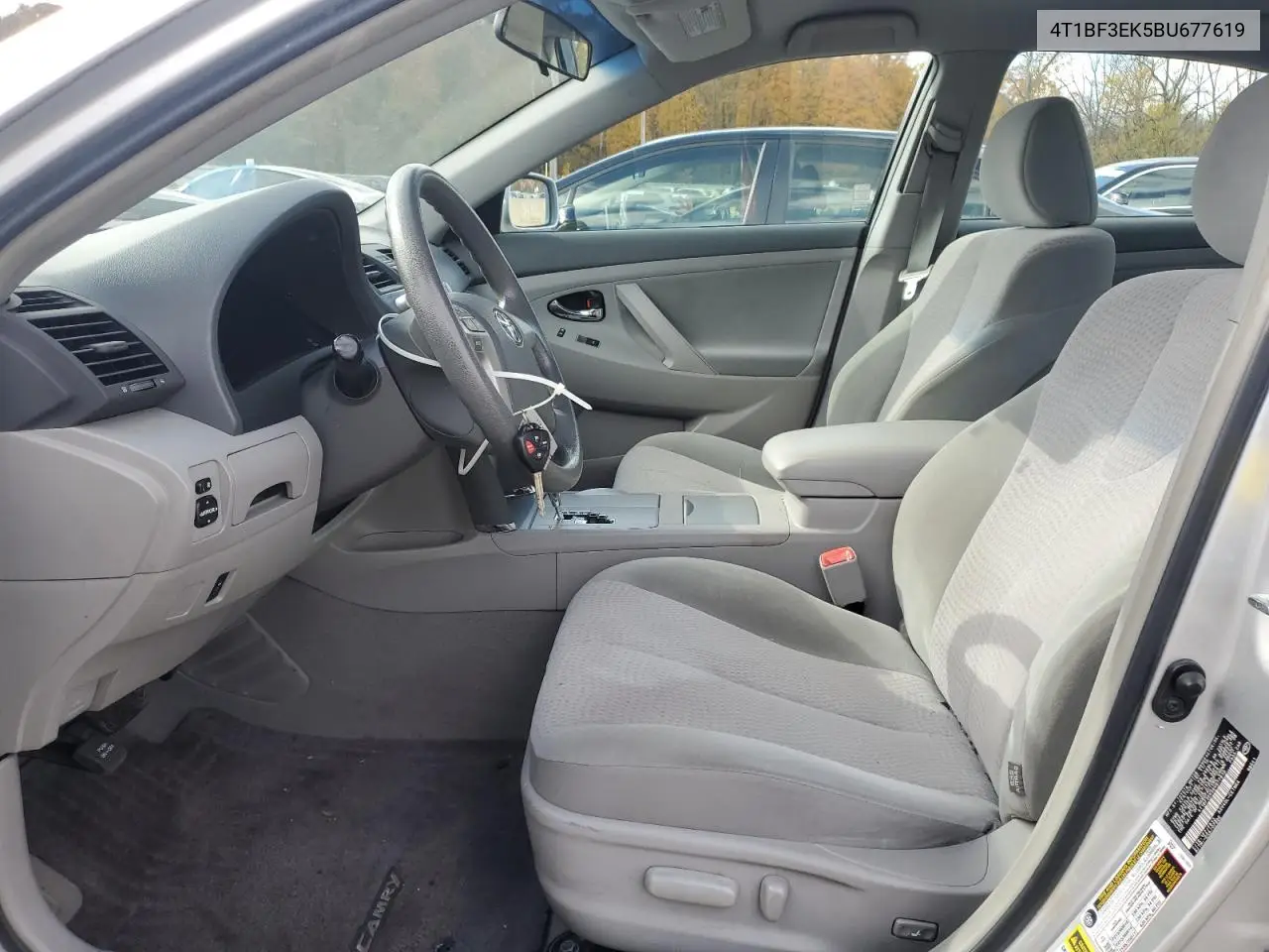 4T1BF3EK5BU677619 2011 Toyota Camry Base