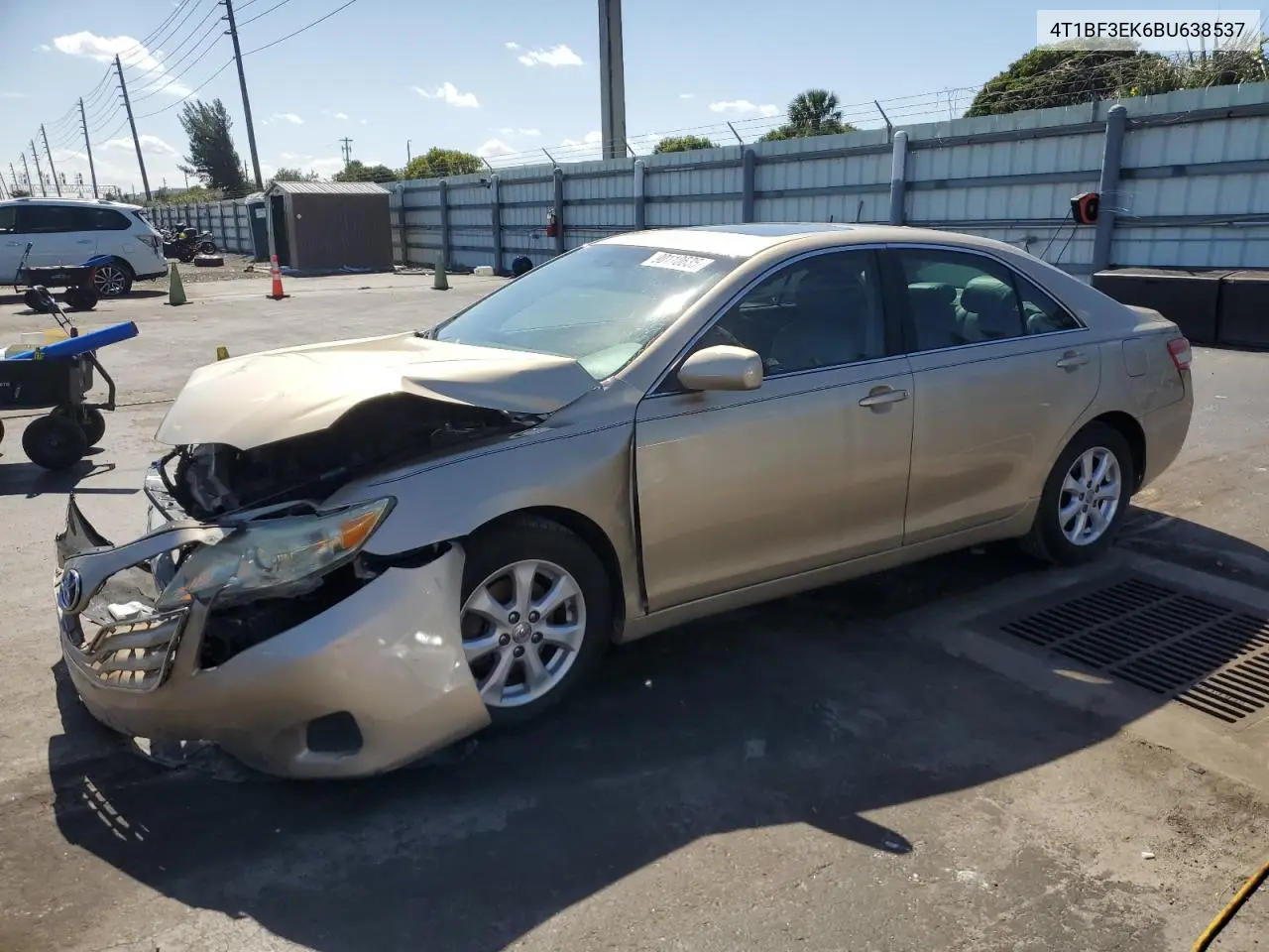4T1BF3EK6BU638537 2011 Toyota Camry Base