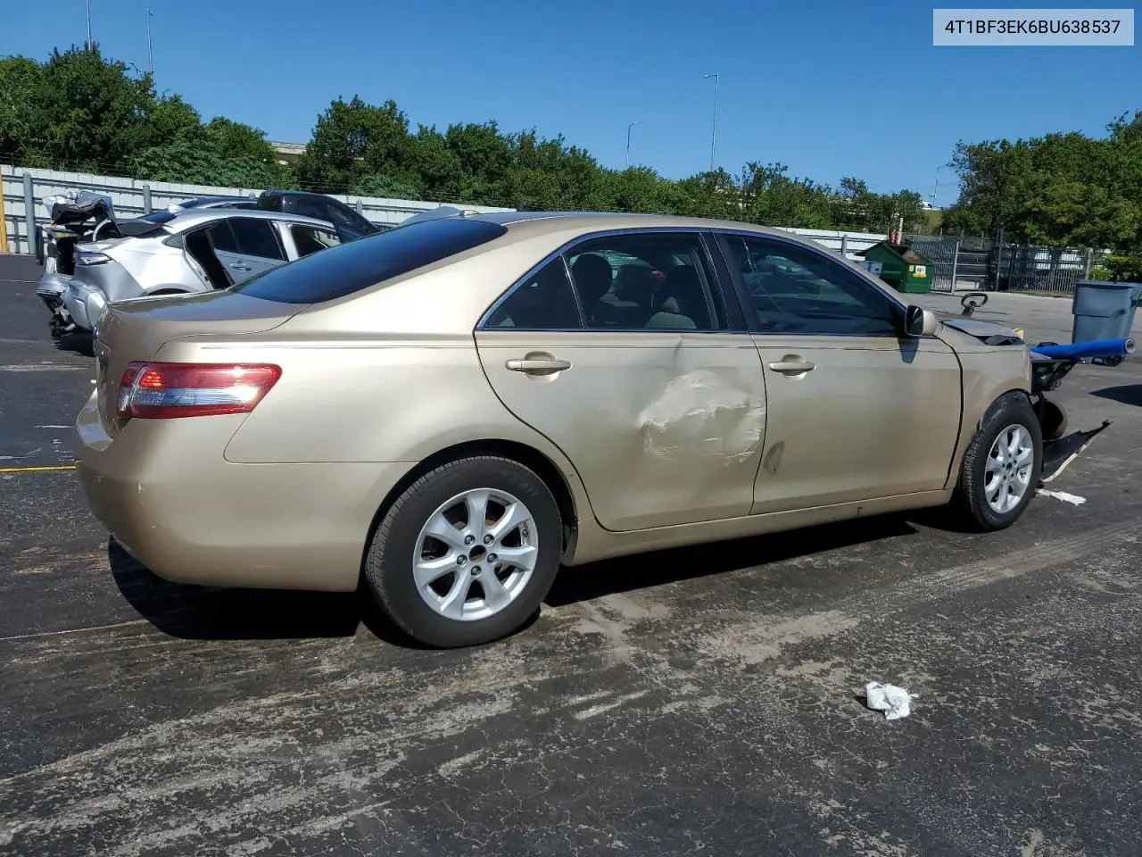 4T1BF3EK6BU638537 2011 Toyota Camry Base