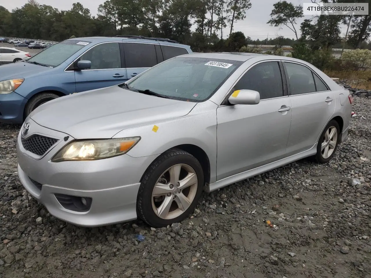 4T1BF3EK8BU226474 2011 Toyota Camry Base