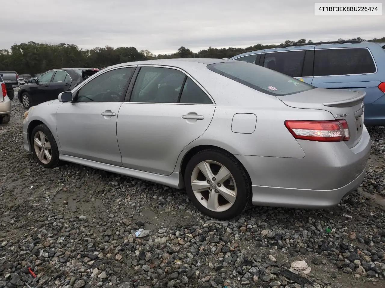 4T1BF3EK8BU226474 2011 Toyota Camry Base