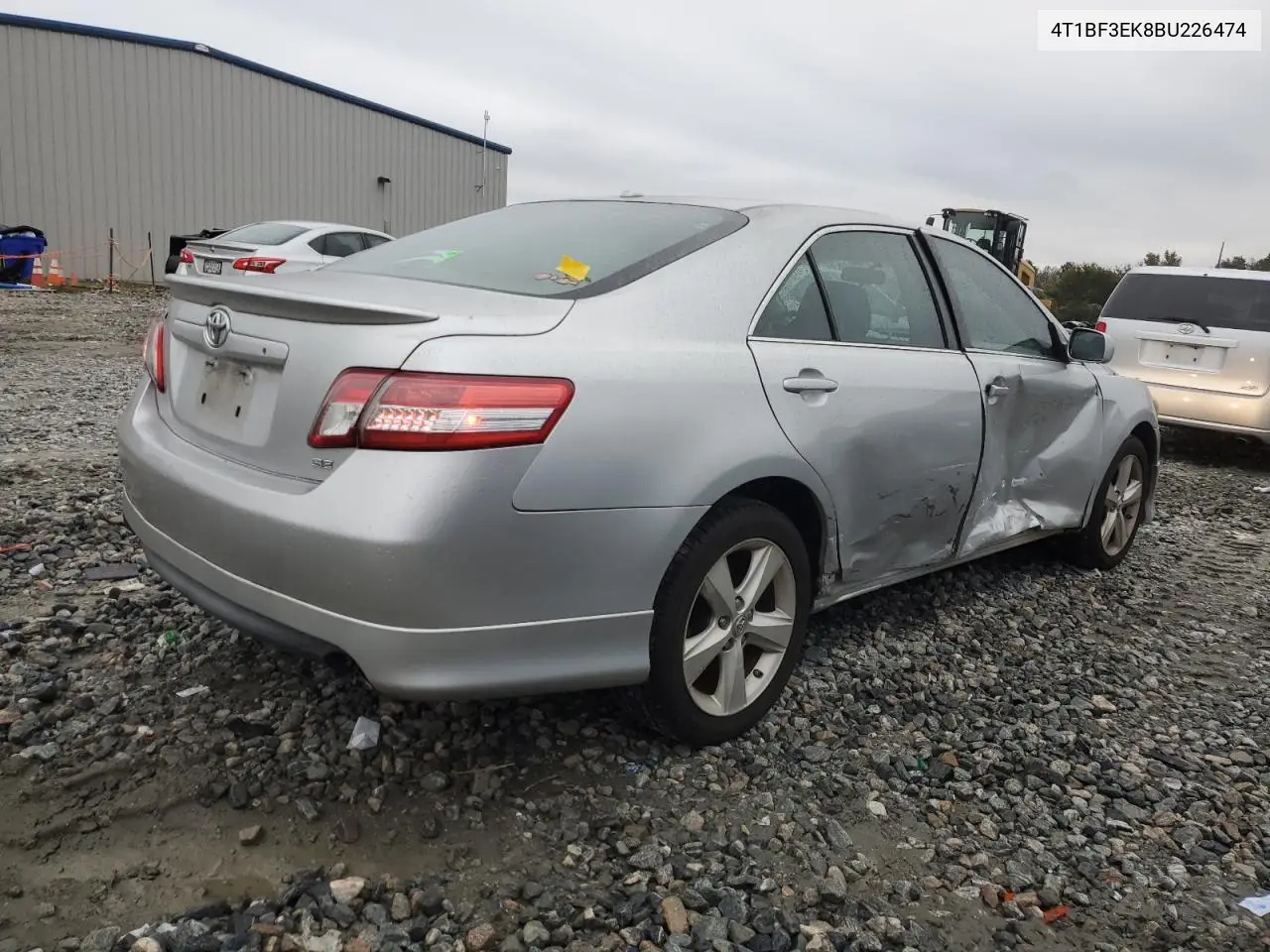 4T1BF3EK8BU226474 2011 Toyota Camry Base