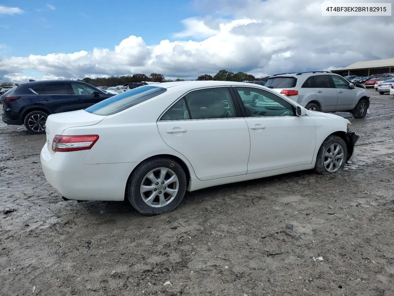 4T4BF3EK2BR182915 2011 Toyota Camry Base