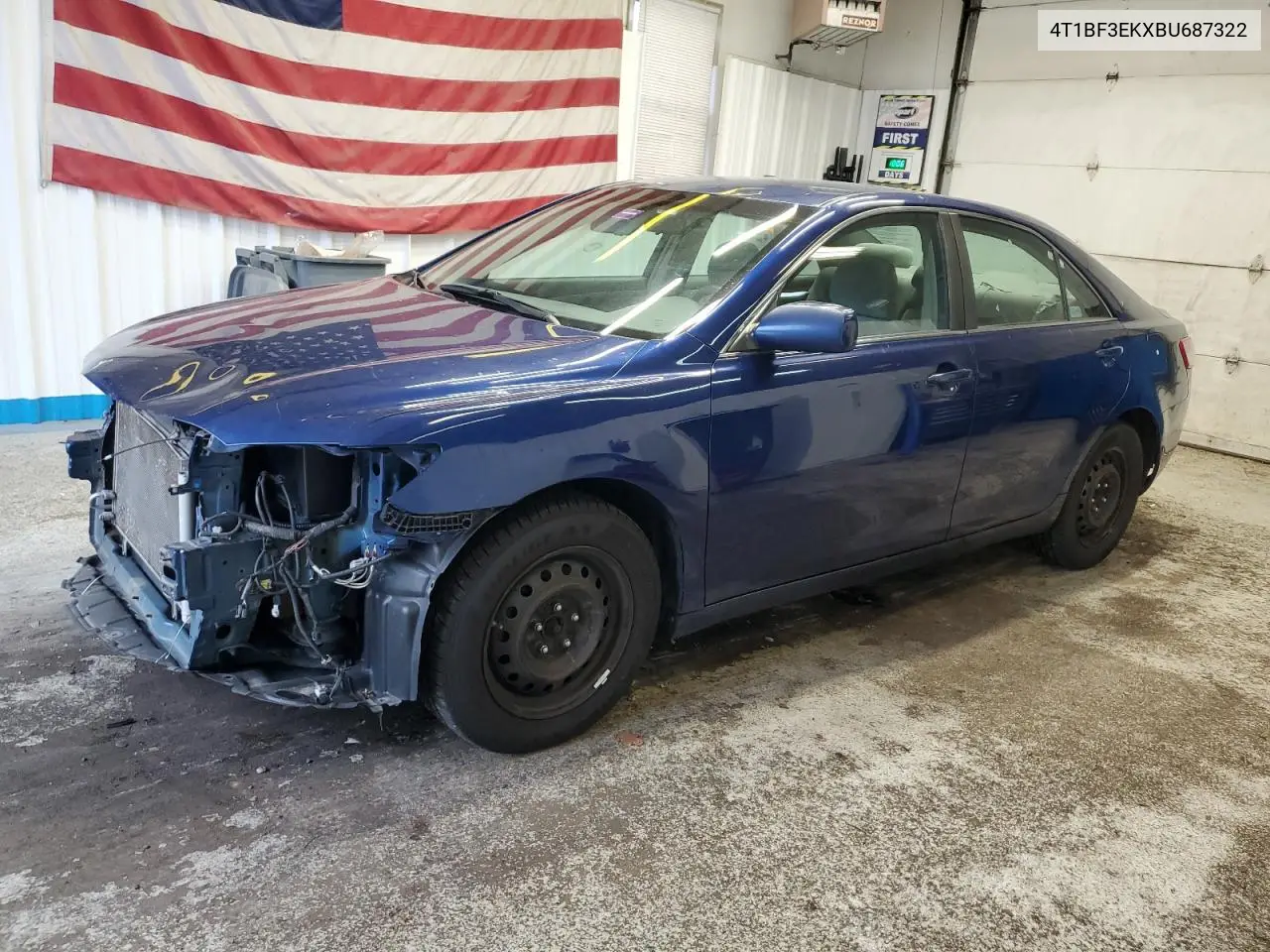 4T1BF3EKXBU687322 2011 Toyota Camry Base
