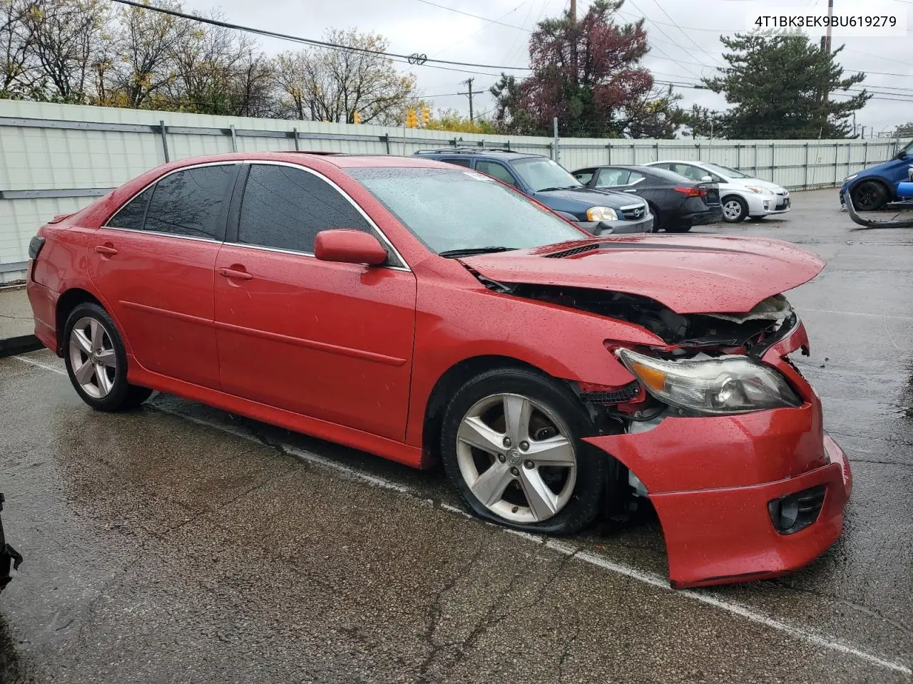 4T1BK3EK9BU619279 2011 Toyota Camry Se