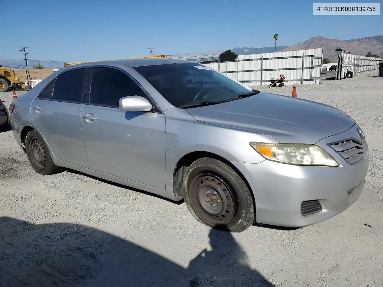 4T4BF3EK0BR139755 2011 Toyota Camry Base