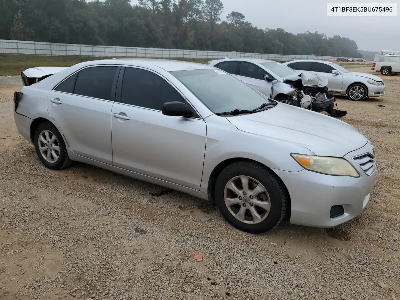 4T1BF3EK5BU675496 2011 Toyota Camry Base