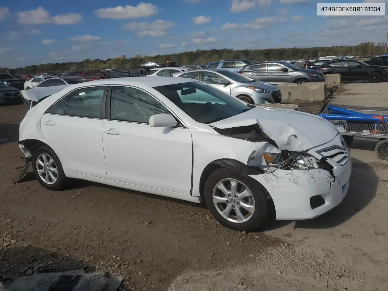 4T4BF3EK6BR178334 2011 Toyota Camry Base