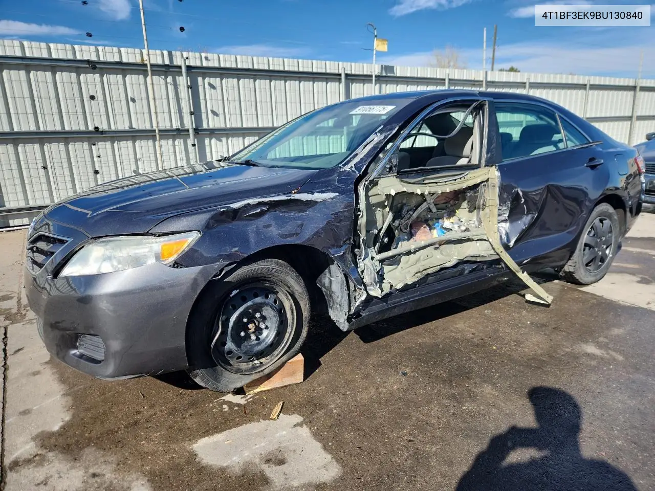 4T1BF3EK9BU130840 2011 Toyota Camry Base