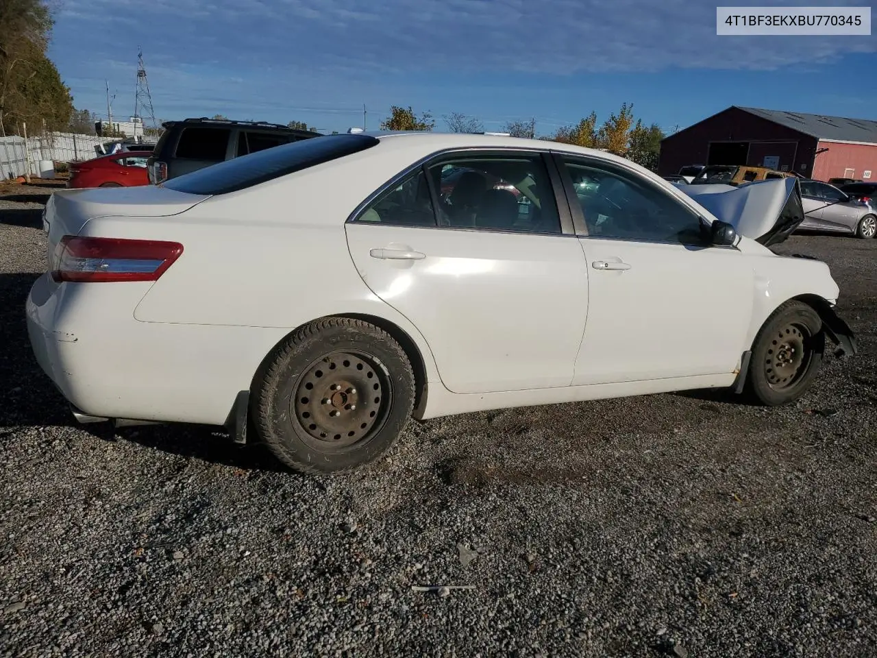 4T1BF3EKXBU770345 2011 Toyota Camry Base